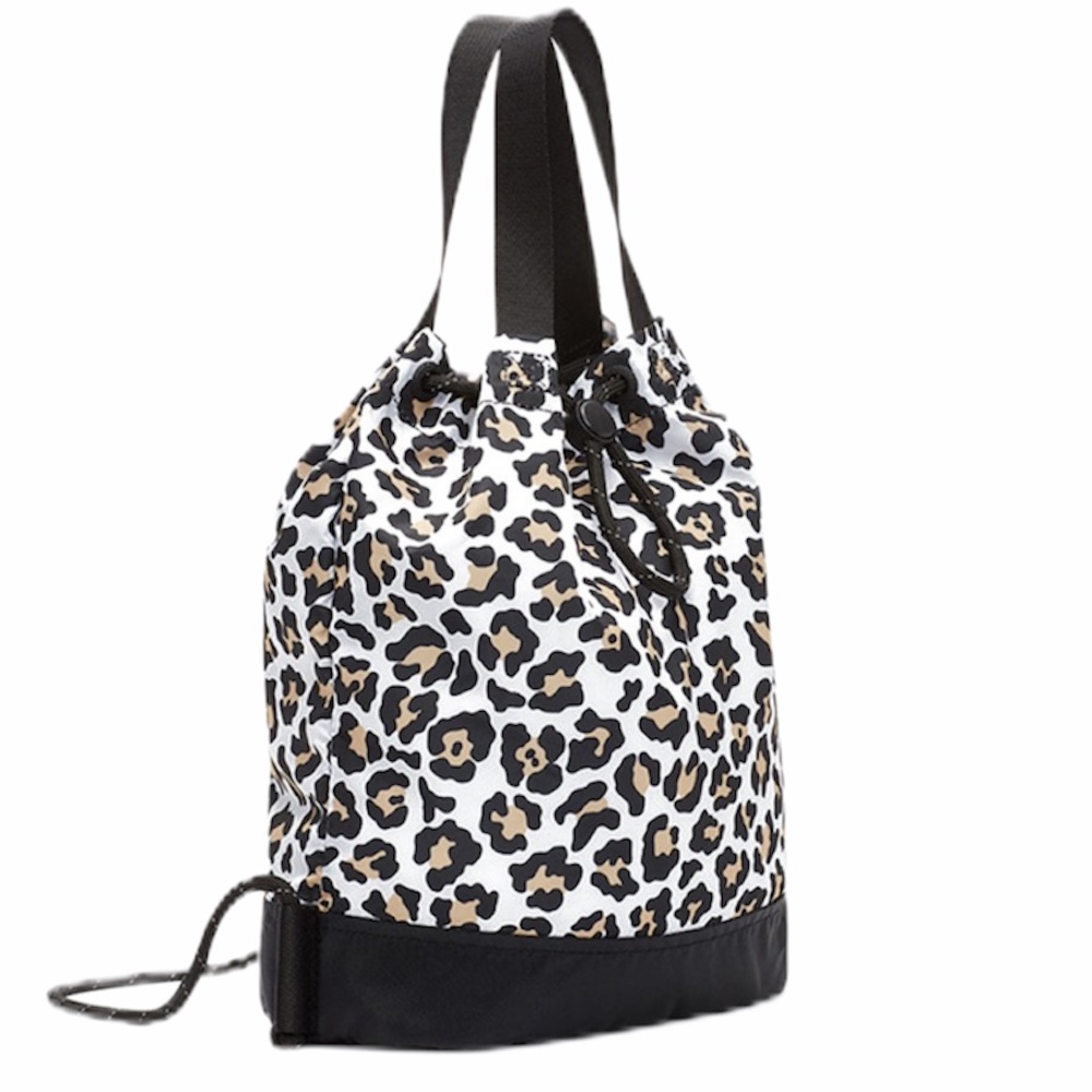 Converse Novelty Bucket Bag Leopard 🐆 Black Tan - Picture 2 of 12